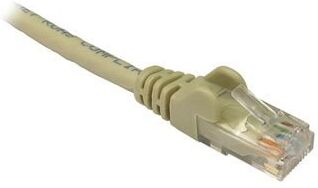 Scan Cables Scan Cat 5e Snagless Moulded RJ45 Ethernet Patch Lead - 20m, Grey
