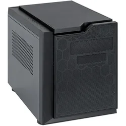 Chieftec The Cube (mATX), PC Gehäuse, Schwarz