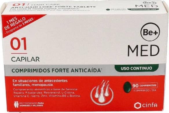 Be+ Capilar Uso Continuo Forte Comprimidos 90comp