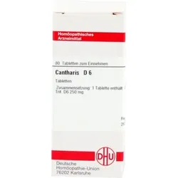 CANTHARIS D 6 Tabletten 80 St Tabletten
