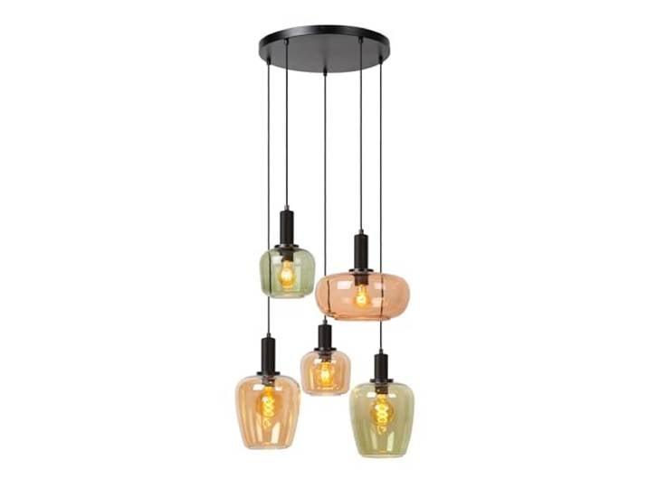 LUCIDE ILONA - Suspension - 5xE27 - Noir