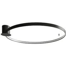 Deckenlampe Designleuchte Deckenleuchte schwarz Schlafzimmerleuchte LED Ring
