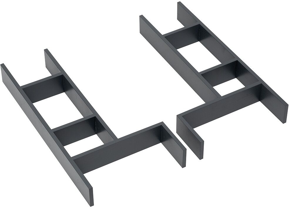 Artiqua Neutrale Artikel Kosmetikeinsatz Set 3, lavagrau, 050-TSS-413-2 050-TSS-413-2