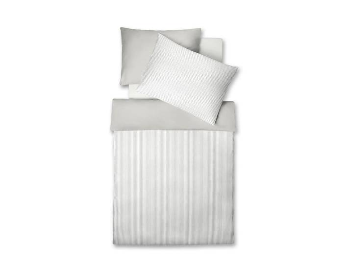 Fleuresse Bettwäsche, Sandfarben, Streifen, 140x200 cmes Vertrauen - Oeko-Tex®, bügelfrei, Heimtextilien, Bettwäsche & Leintücher, Bettwäsche