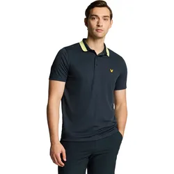 Lyle Scott Polo Tipped Collar, navy