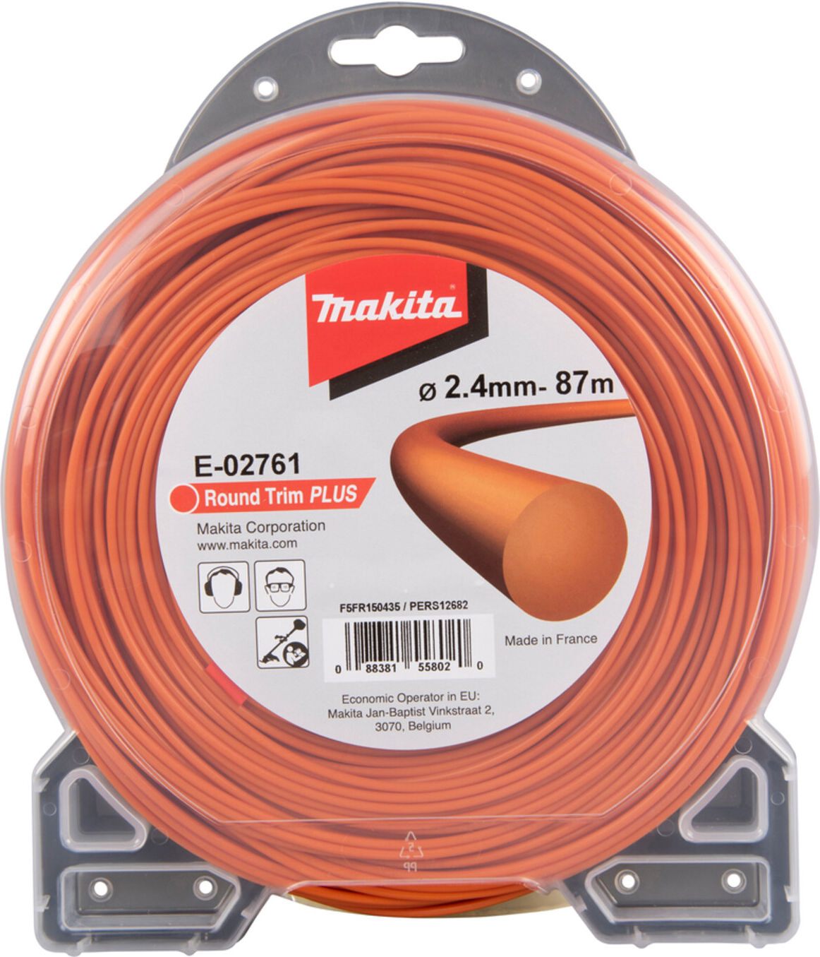 Makita Mähfaden rund 2,4mmx87m (E-02761)