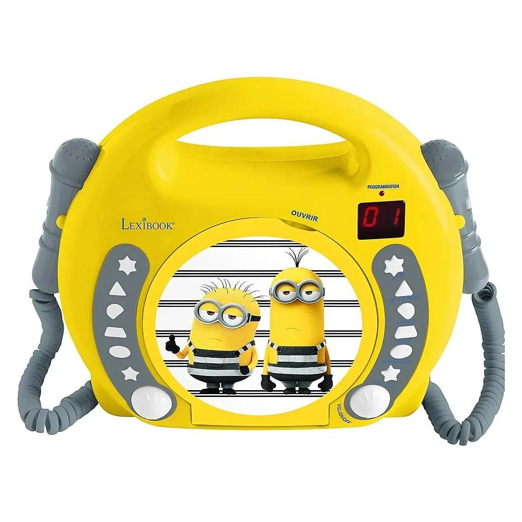 Lexibook CD Player mit Mikrofone Minions (3380743063447)