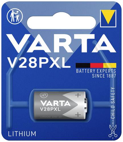 Varta LITHIUM Cylindr. V28PXL Bli 1 Spezial-Batterie V 28 PXL Lithium 6 V 170 mAh 1 St.