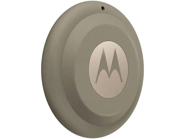 MOTOROLA Bluetooth-Tracker Moto Tag 2 , beige (pantone laurel oak), B:3,19cm H:0,8cm T:3,19cm Ø:3,19cm, GPS-Geräte, Tracker Ultra Wideband Bluetooth, Bluetooth-Tracker