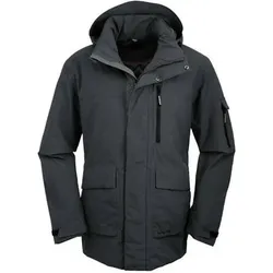 MAUL Herren Funktionsjacke Breitenstein Megatexparka+Kapu, Größe 56 in Grau Grau
