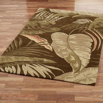 Kas Oriental Rugs Inc / Ds Rainforest Rectangle Rug, 5' x 8', Mocha