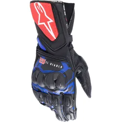 Alpinestars FQ20 SP-8 V3 Monster, Handschuhe - Schwarz/Blau/Hellrot/Grün - XXL