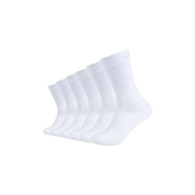 Socken CAMP DAVID "mesh ventilation", Herren, Gr. 43-46, Sockengröße, weiß, Baumwollmischung, unifarben, Socken Socken, Action-Mesh Belüftung