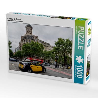 CALVENDO Puzzle Passeig de Gràcia | 1000 Teile Lege-Größe 64x48cm Foto-Puzzle für glückliche Stunden