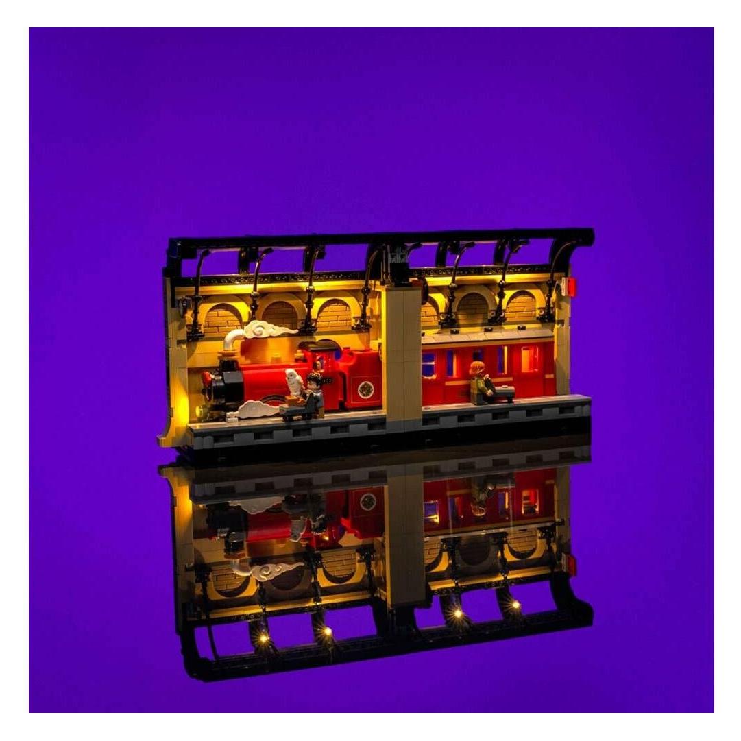 Light my bricks LMB 2.0 LED Licht Set für LEGO 76450 Harry Potter - Buchstütze Hogwarts Express (76450)