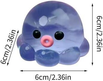 Uplifted Goods Octopus Fidget Ball Toy blue