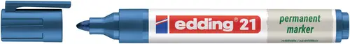 Edding edding 21 permanent marker EcoLine 4-21003 Permanentmarker Blau wasserfest: Ja