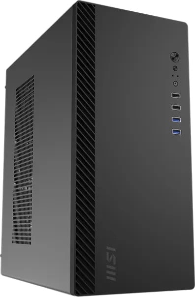 MSI PRO Shield M100P Black ATX Midi Tower Gehäuse schwarz 306-7G31M21-HH9