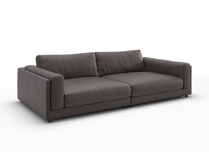Candy King Size 1,5-Sitzer Sofa Leder Movini