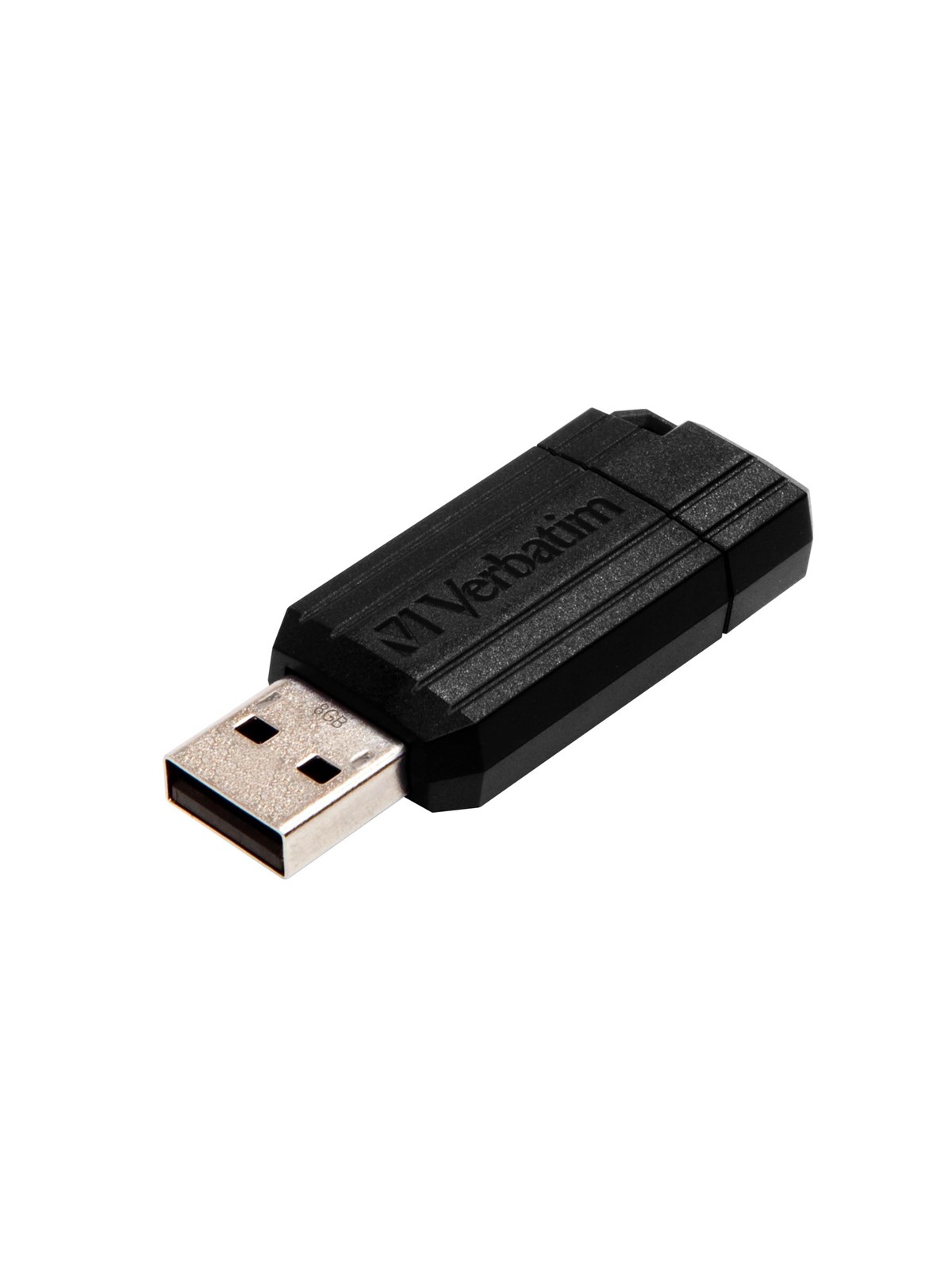 Verbatim PinStripe - Schwarz - 8GB - USB-Stick