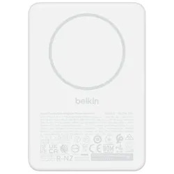 Belkin BoostCharge Slim, Magnetische Powerbank 10.000mAh, 7.5 W, weiß