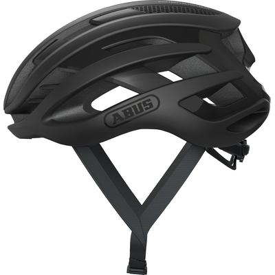 Fahrradhelm ABUS "AIRBREAKER" Gr. L, schwarz (velvet schwarz), Helme, L Kopfumfang: 59cm - 61cm