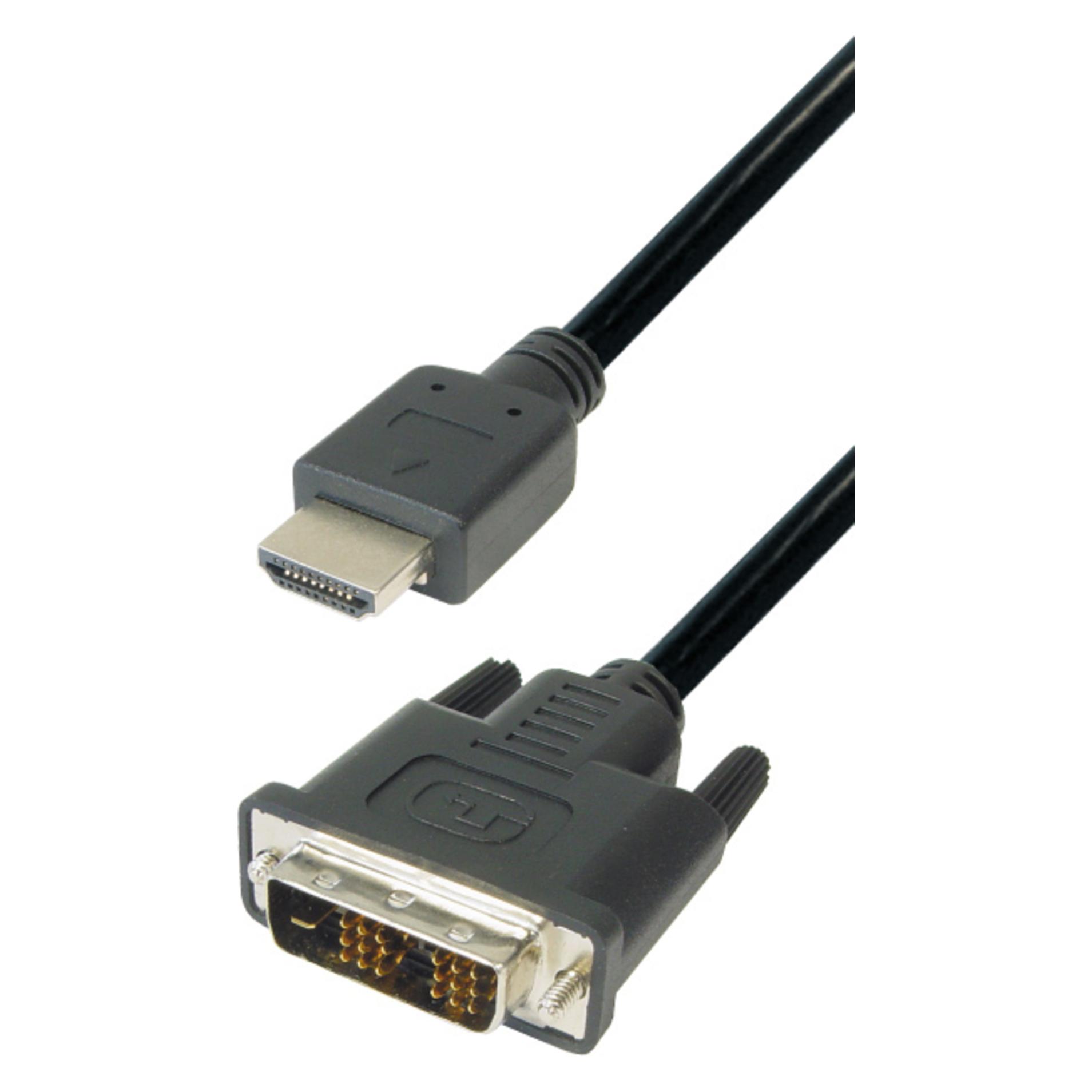 Maxtrack Monitor-Kabel DVI / HDMI (15 m) (C 197-15)
