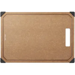Zwilling - Cutting Board - Brun-Sort - 37 cm x 25 cm, Schneidebrett, Schwarz, Braun