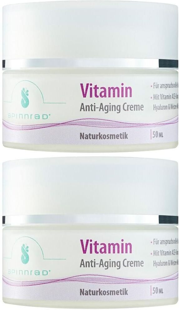 Spinnrad Vitamin Anti-Aging Creme 2x 2x50 ml