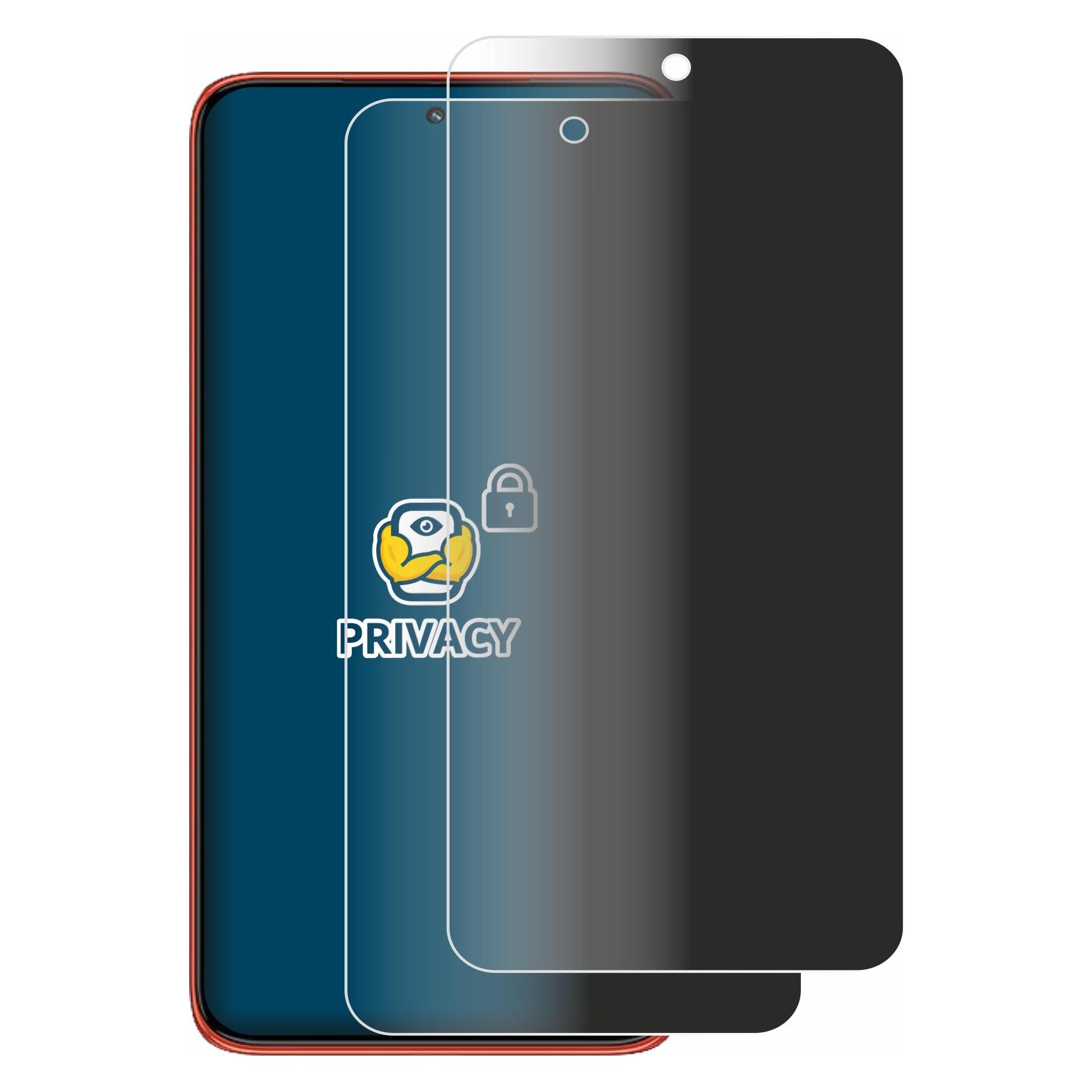 Brotect Sichtschutzfolie für Motorola Edge 60 Neo Anti-Spy Privacy Folie Blaulicht-Schutz (2 Stk., Motorola Edge 60 Neo) (4361328)