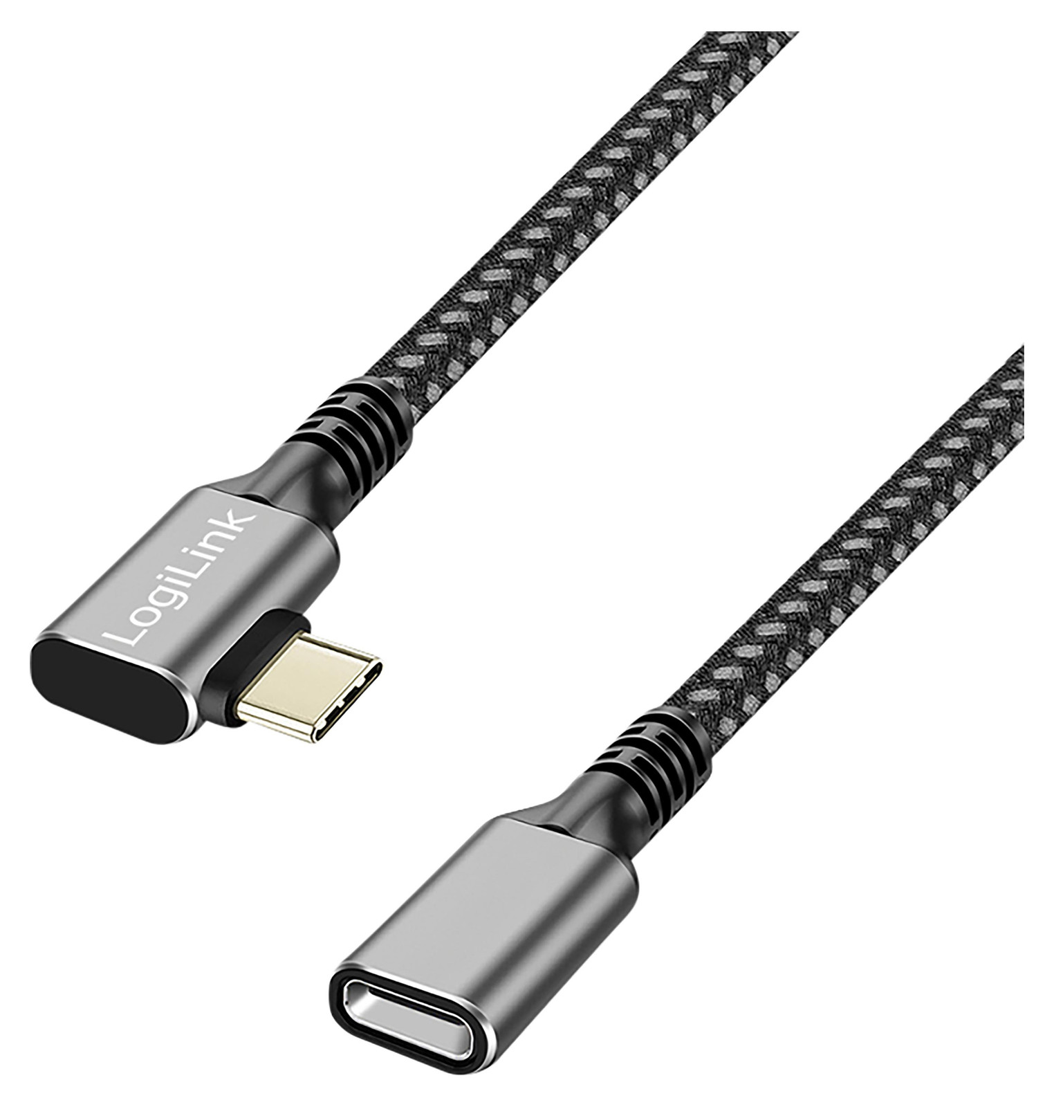LogiLink CUA0112 USB 3.2 Gen1 verlengkabel met aluminium behuizing, 2,0 meter