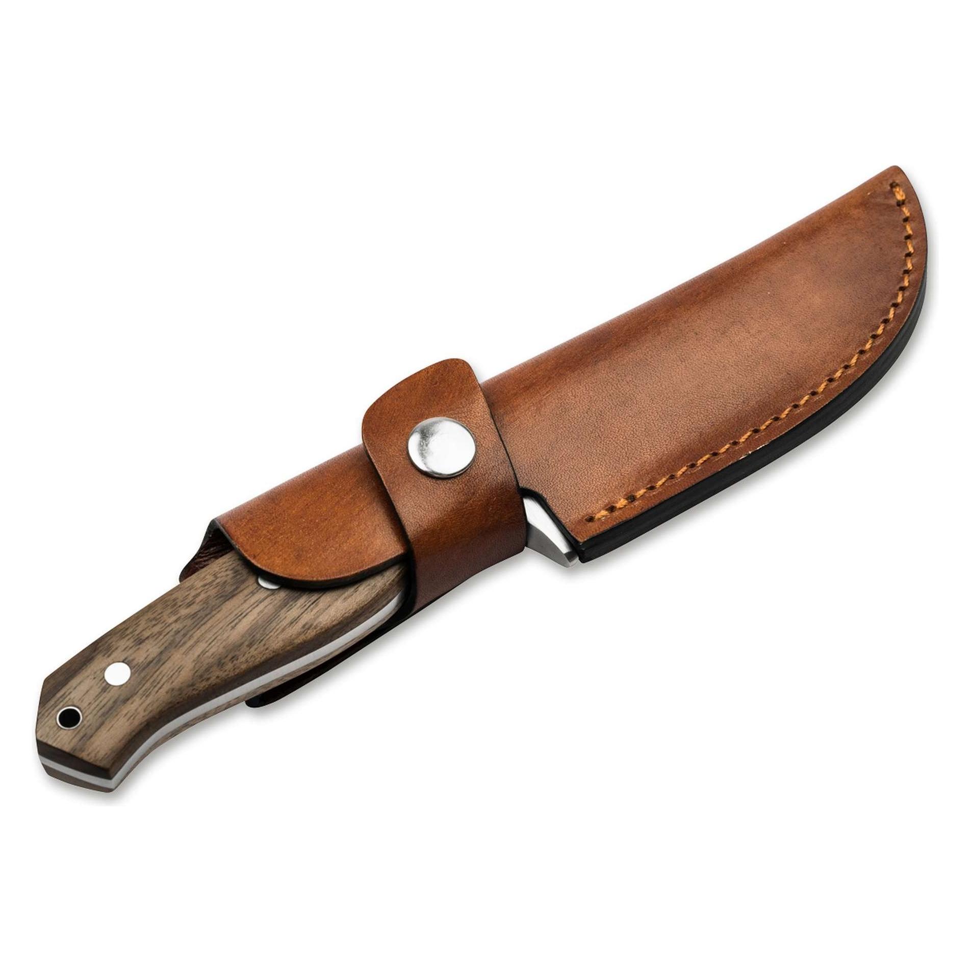 Böker Nóż Plus Walnut Drop 14C28N (10.80 cm) (02BP0013)