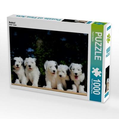 CALVENDO Puzzle Bobtail | 1000 Teile Lege-Größe 64x48cm Foto-Puzzle für glückliche Stunden