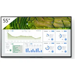 Sony Bravia FW-55BZ30L (3840 x 2160 Pixel, 55"), Digital Signage, Schwarz