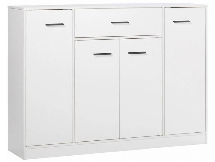 Kommode NEO 4 Türen 1 Schublade 30x116x84cm weiss dekor