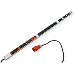 Bachmann ALU Power Strip ALU 1HE 24xC13 6xC19 6xSchuko CEE, USV Zubehör