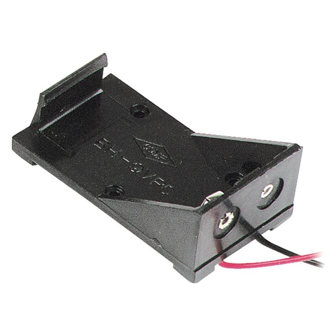 Velleman Batteriehalter BH9V, 1x 9V 1 Stück (BH9V)