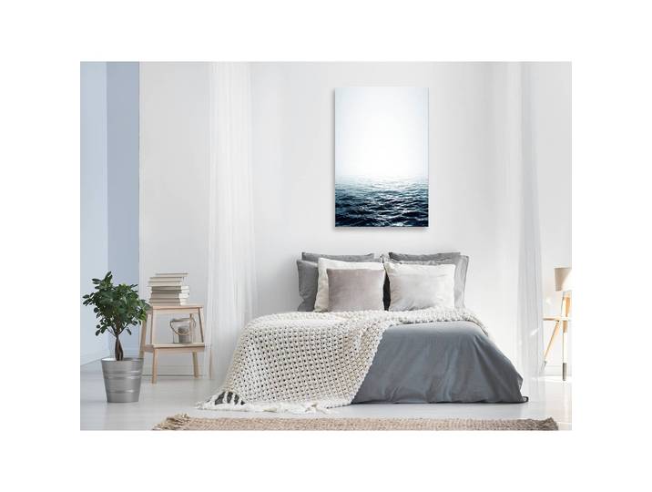 Tableau déco Ocean Water Lin Gris 40 x 60cm