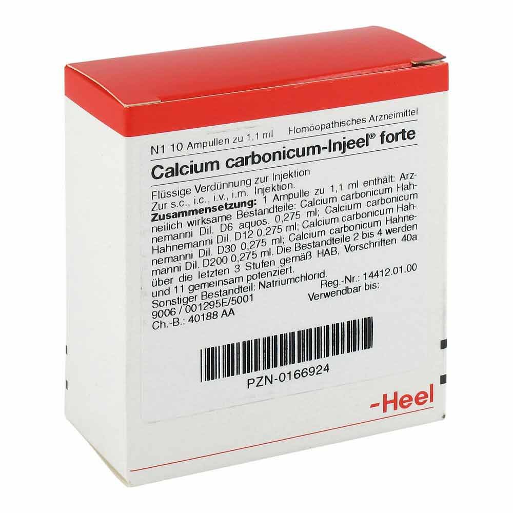Biologische Heilmittel Heel GmbH Calcium Carbonicum Injeel forte Ampullen 00166924