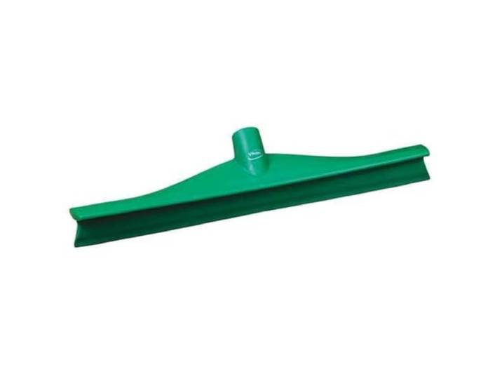 Vikan Rubberen reinigingsborstel polypropyleen frame enkele blade rakel, 16 inch, groen