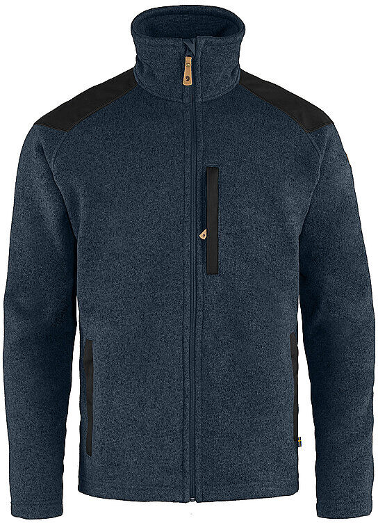 FJÄLLRÄVEN Herren Fleecejacke Buck  dunkelblau   XL M