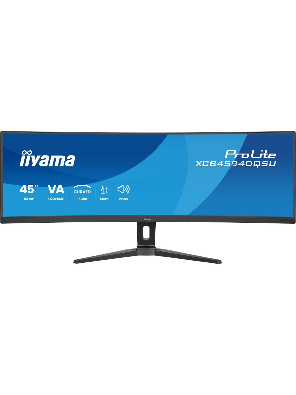 44.5" iiyama ProLite XCB4594DQSU-B1 computer monitor