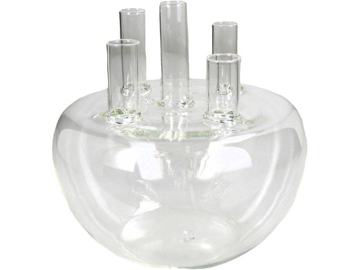 Vase Myko klar Glas D 18 H 18 cm