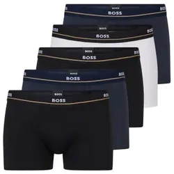 BOSS 5P Cotton Boxer Trunks Mixed Baumwolle Medium Herren