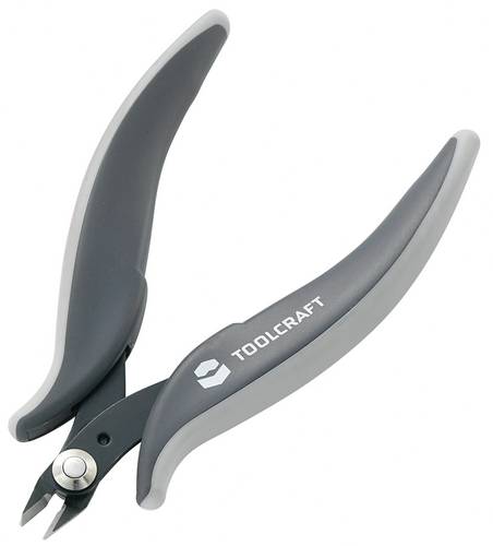 TOOLCRAFT 816745 Elektrotechnik und Feinwerktechnik Seitenschneider ohne Facette 125mm