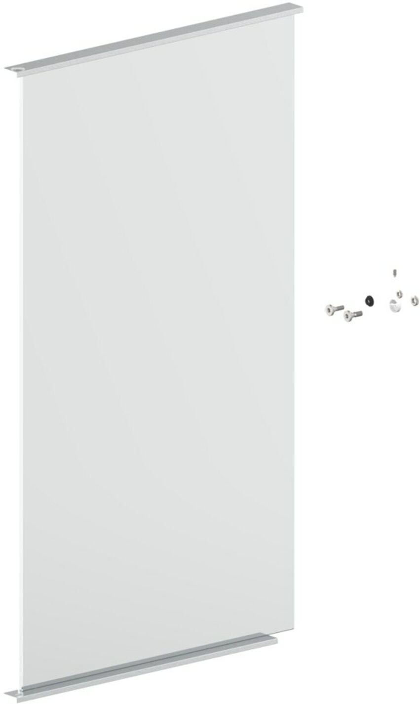 Keuco S-Tür Match 128x2 Ersatzt.Spanplattenschraube 90101 90101170040 li. 399x700mm silb.-elox.)