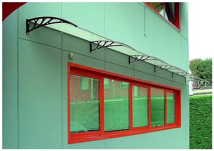 Essenza PENSILINA IN ABS 80X120CM POLICARBONATO SATINATO