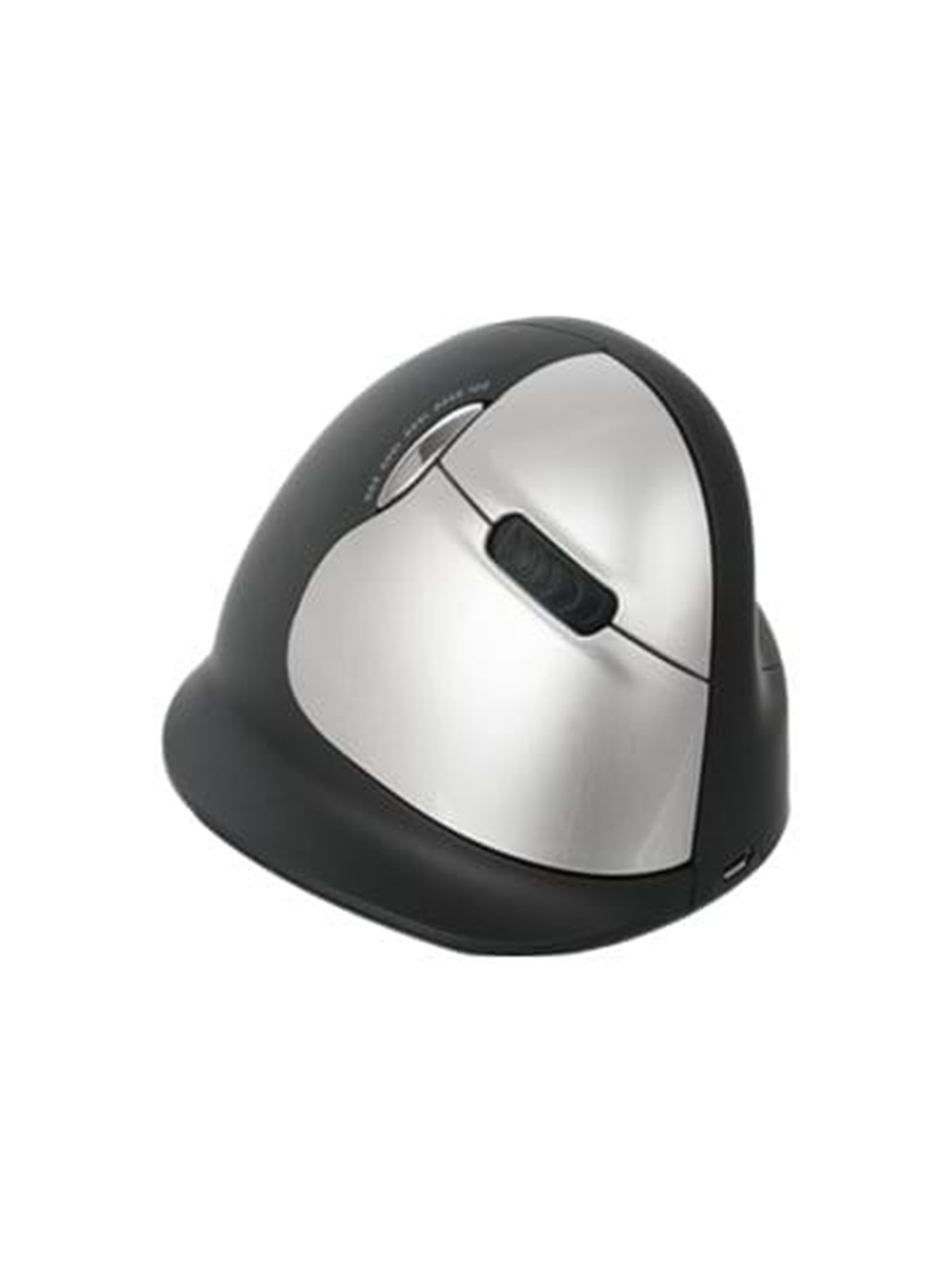 R-Go Tools R-Go HE Mouse Vertical Mouse Wireless Right - Ergonomische Maus (Silber)