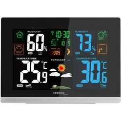 Technoline WS6462, Wetterstation, Schwarz, Grau