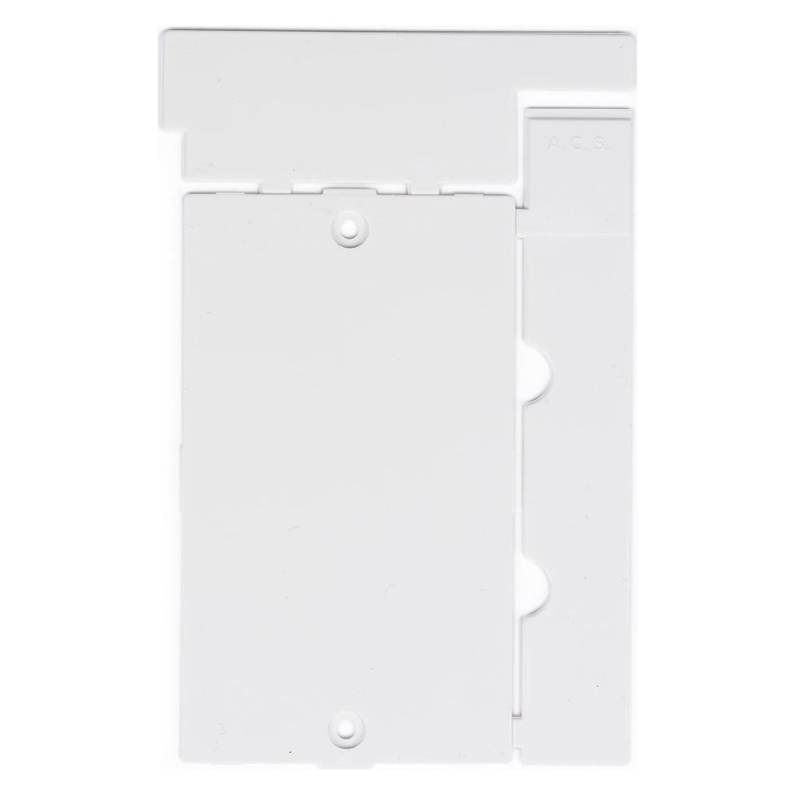 Brady Schaltschrank-Platte, weiss, Typ 2 (BASE NAME PLATE 2 WHITE)